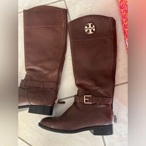 Tory Burch Brown leather boots size 7